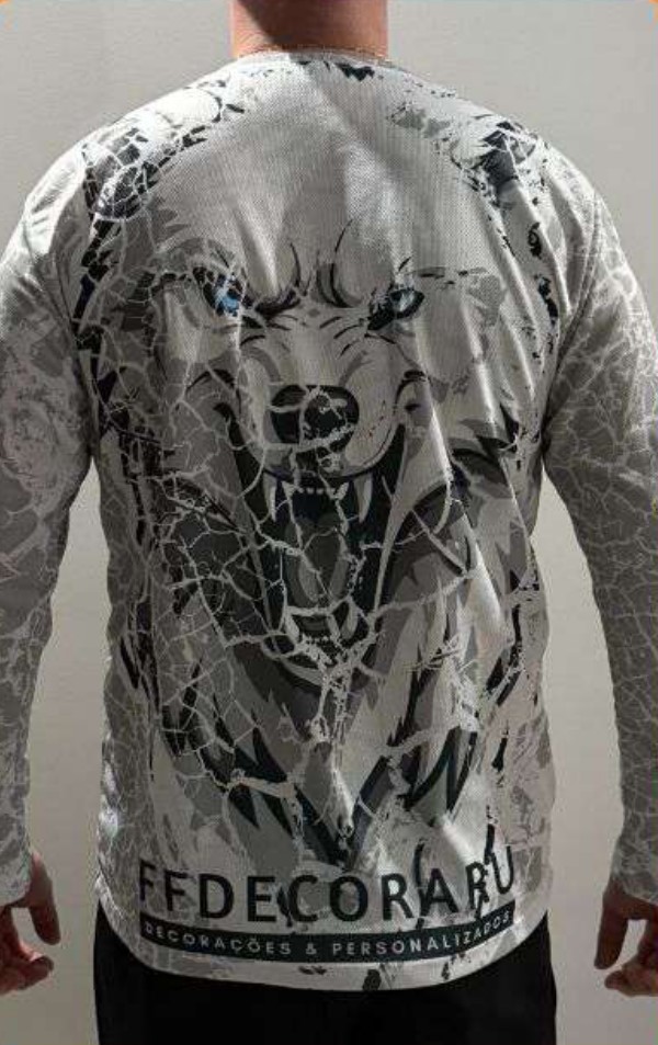 Camiseta Básica Manga Longa – Tecido Dryfit - Imagem 2